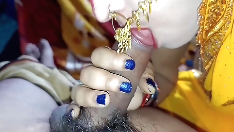 Indian wife is getting it on with her husband in homemade video