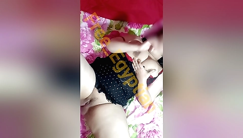 Amateur brunette with hairy pussy fucked by the man