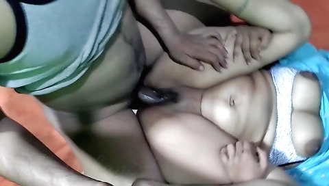 Indian big tits girl is riding a dick in pov video