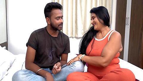 Milf getting fucked hard in her bedroom by husband