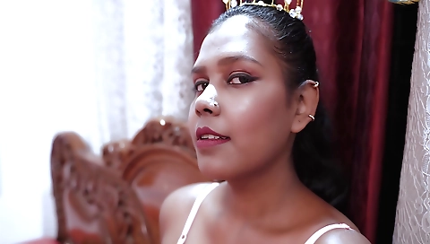 Horny brunette with big tits fucks in a real hardcore sex scene