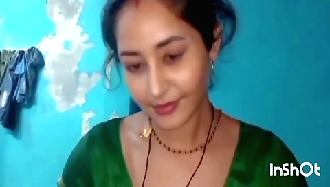 Indian hottie fucked in the backyard by her landlord's son
