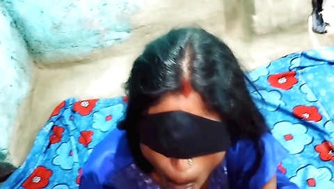 Indian brunette amateur video with self-touch in POV