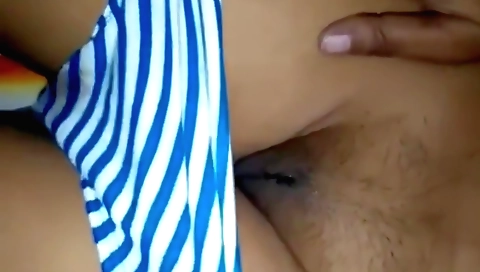 Indian teen 18+ has a hairy pussy and ass in POV video