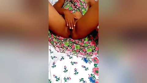 Petite brunette milf sucks a hard pecker in her cunt