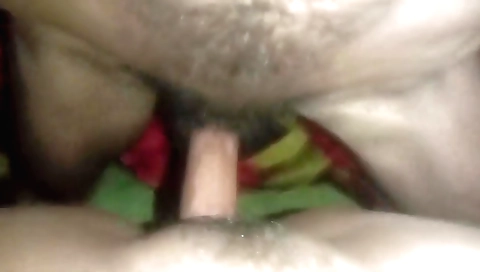 Hairy indian girl with hairy pussy in her hairy hair