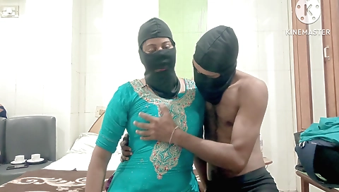 Massage for a doctor's body on a nice and sexy girl