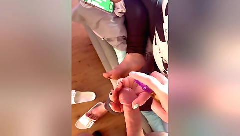 Handjob is the first action that I have made on the first time