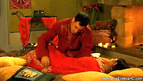 Sexy brunette gets her butt fucked by her boyfriend