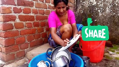 Small tits brunette video of a woman having sex with male