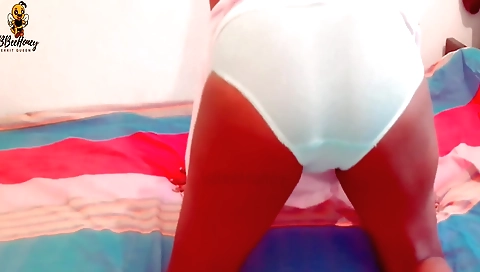 Indian teen girl takes off her clothes for a solo vid