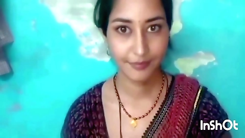 Indian brunette with a hairy pussy takes a good blowjob