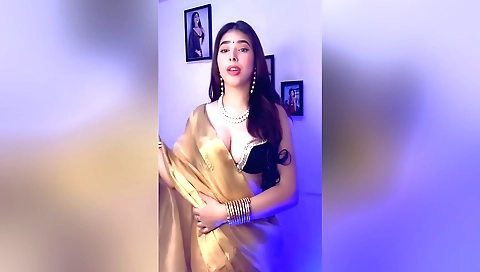 Brunette chick fucked her lover wife alone at home