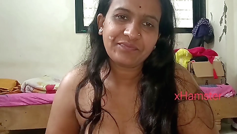 Indian brunette with a sexy face gets a hard fucking