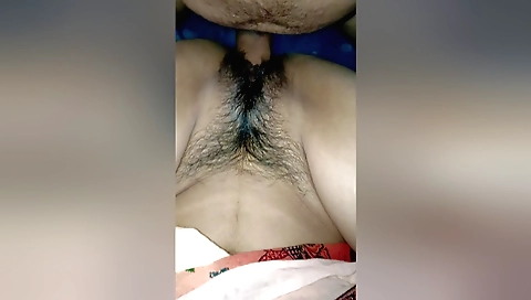 Indian teenager has hairy pussy fucked by an adult