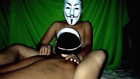 Indian wife fucking her husband on the floor of house