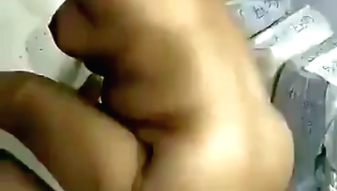 Amateur indian milf in a business store gets rammed by a man