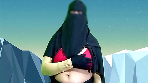 Indian housewife in sexy lingerie seduces a guy in a bedroom