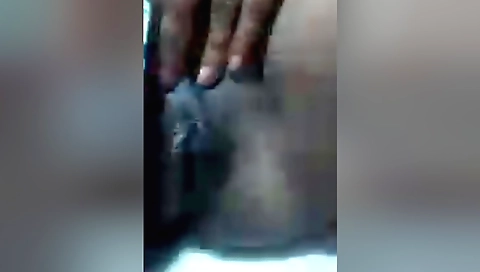 Indian girl with small tits is rubbing and sucking cock