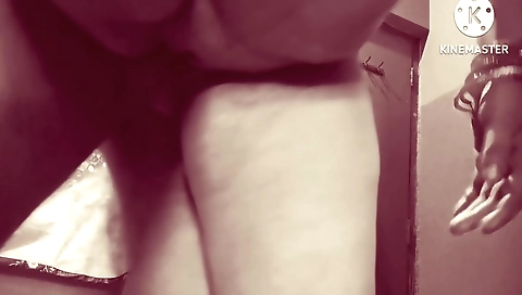 Indian teen gives a very hard sex session with her aunt