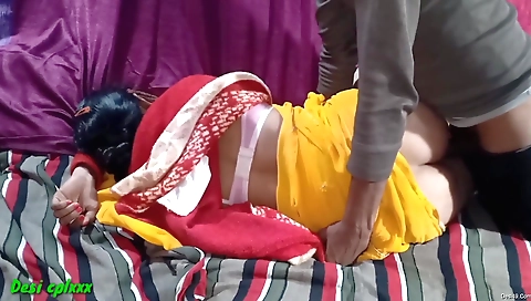 Today Exclusive- Desi Wife Romance And Hard Fucked By Hubby