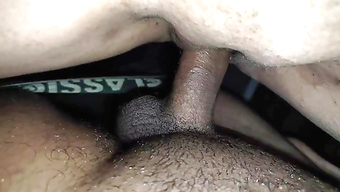 Indian stepson fucks his girlfriend's in-law at home