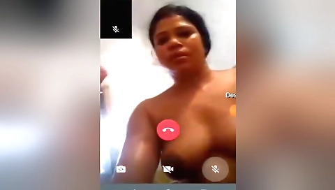 Hairy indian babe shows her hairy pussy on web cam