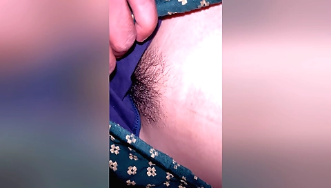 Indian girl has hairy pussy and her stepsister wants to fuck