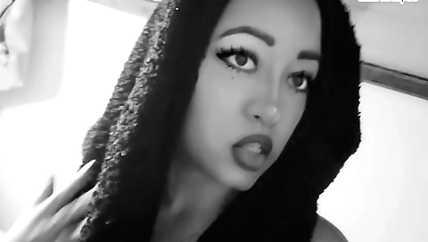 Real witch makes fans cum in this amateur sex scene