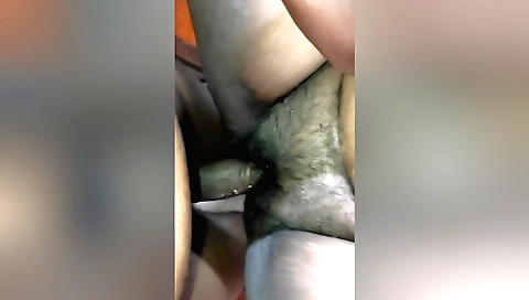 Indian mallu wife shows her hairy pussy and big ass