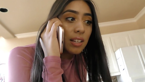 Brunette woman with hairy pussy fucked by probation officer