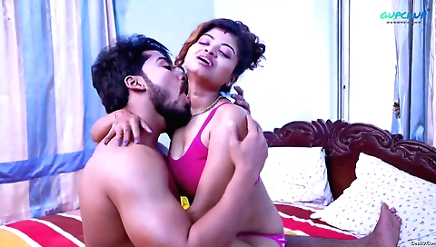 Sexy lingerie brunette babe does whatever to reach the card