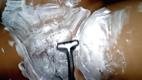 Indian girl with hairy patches sucks and gets fucked