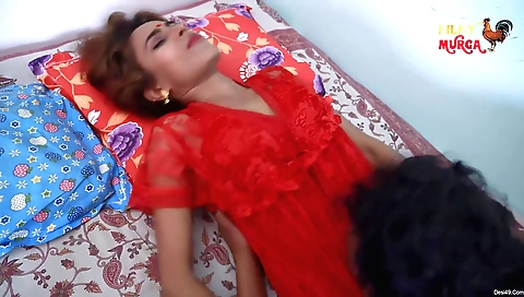 Red-haired teen loves to be online and to be online