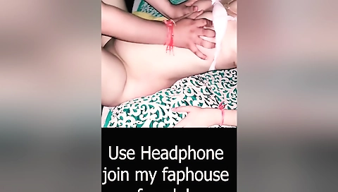 Indian wife makes her husband a big deal in an amateur hd video