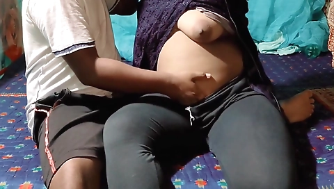 Indian girl caught by her friend and has to get help