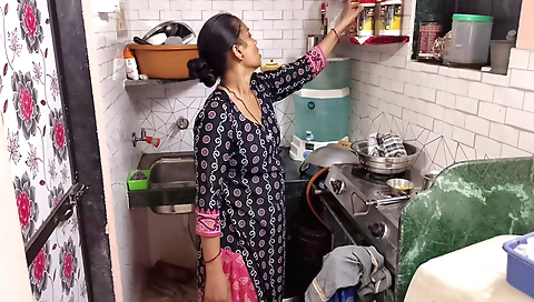 Indian stepsister enjoys passionate sex with stepbro