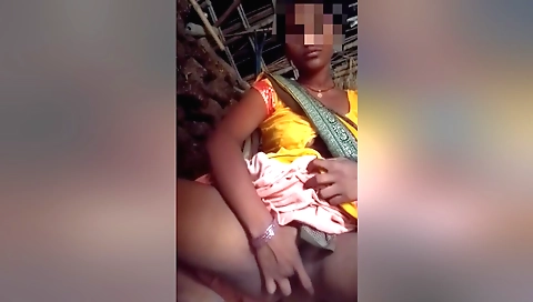 Indian girl with small body fingered and fingered on a shower