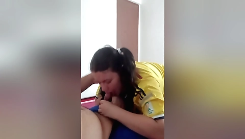 Hot slutty girl with a fat booty is fucking a guy in hot porn